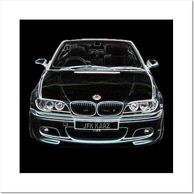 BMW 3 SERIES E46 FACE LIFT FRONT END Wall Art by JFK KARZ